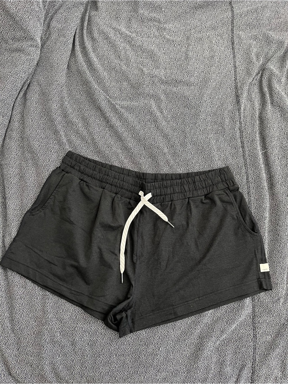Vuori Black Women’s Athletic Drawstring Shorts